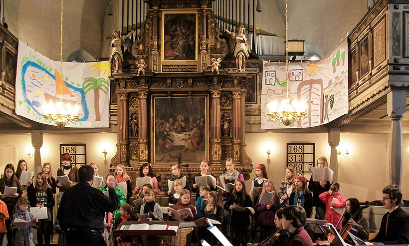 Kurrendemusik in der Ev.-Luth. Stadtkirche Sebnitz