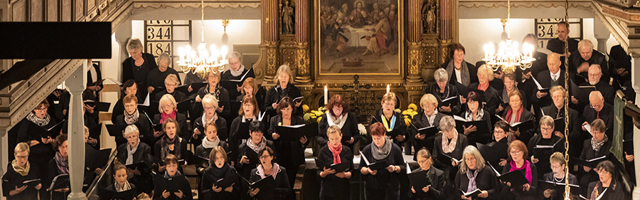 Konzert mit der Peter-Pauls-Kantorei in der Ev.-Luth. Stadtkirche Sebnitz · Foto: Kirche Sebnitz (2018)